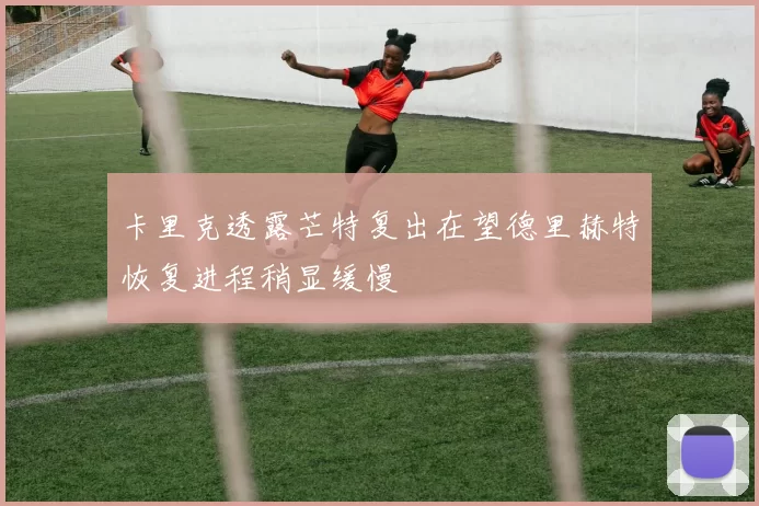 卡里克透露芒特复出在望德里赫特恢复进程稍显缓慢